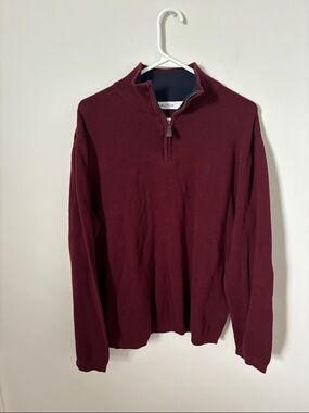 Nautica Men's Quarter-Zip Sweater